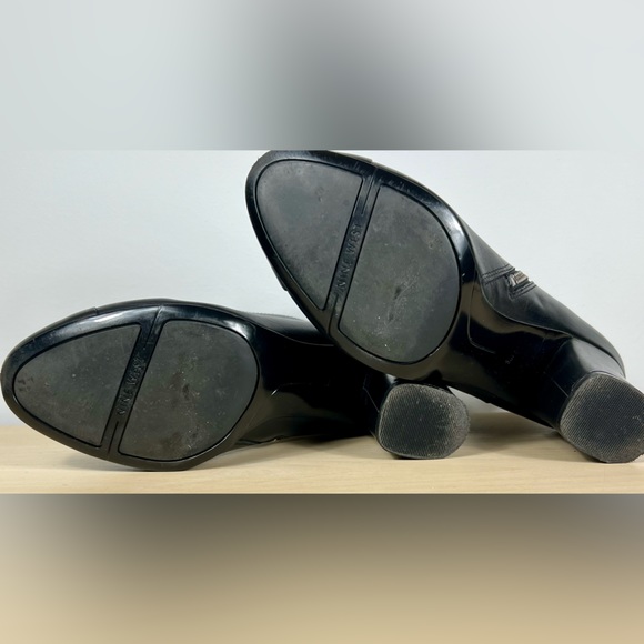 NINE WEST Leather Ankle Boots - Oyesr - Picture 5 of 7